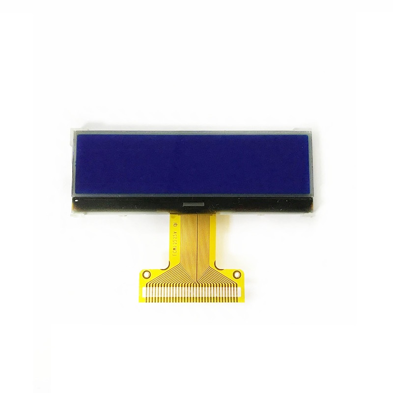 132x32 Pixels Graphic LCD Display Blue Background