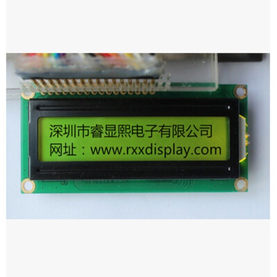 ENH1601A-Y1 1601 Dot Matrix LCD Module Yellow-Green Mode LCM COB Modules LCD Display