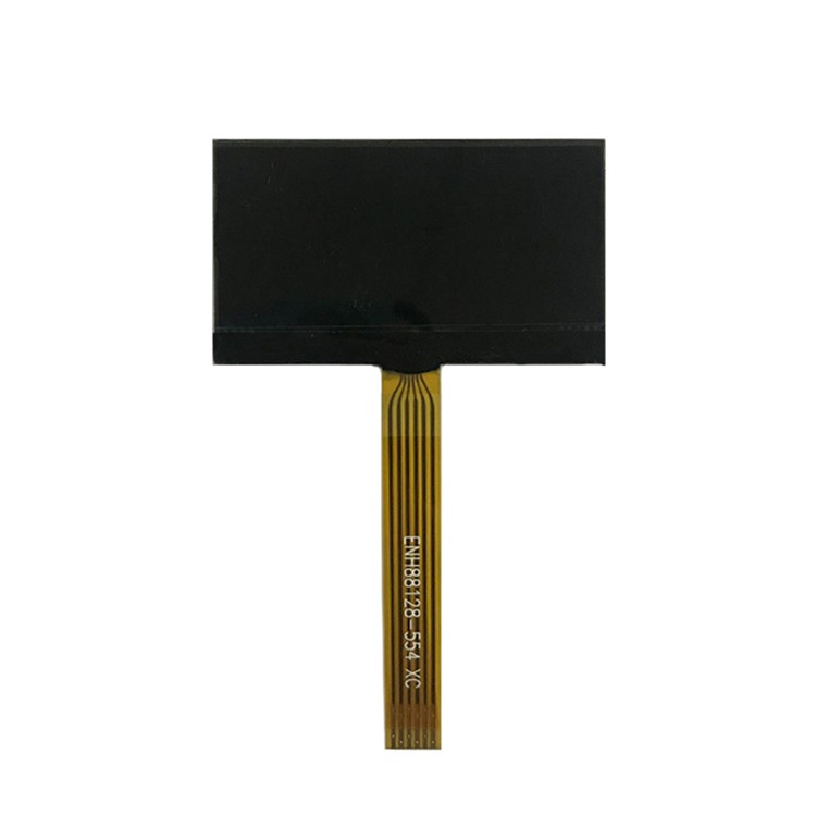 Custom Segment COG LCD Display Printed Color White Backlight